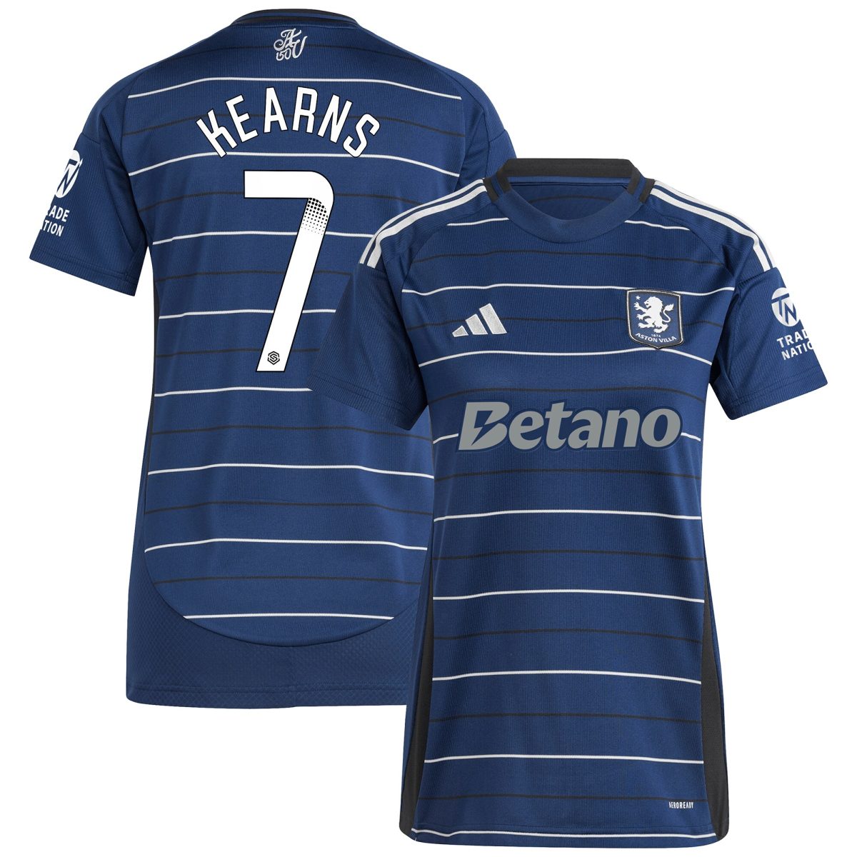 aston villa wsl adidas third shirt 2024-25 – womens with kearns 7 printing Collection | Aston Villa Shirts and Official Gear