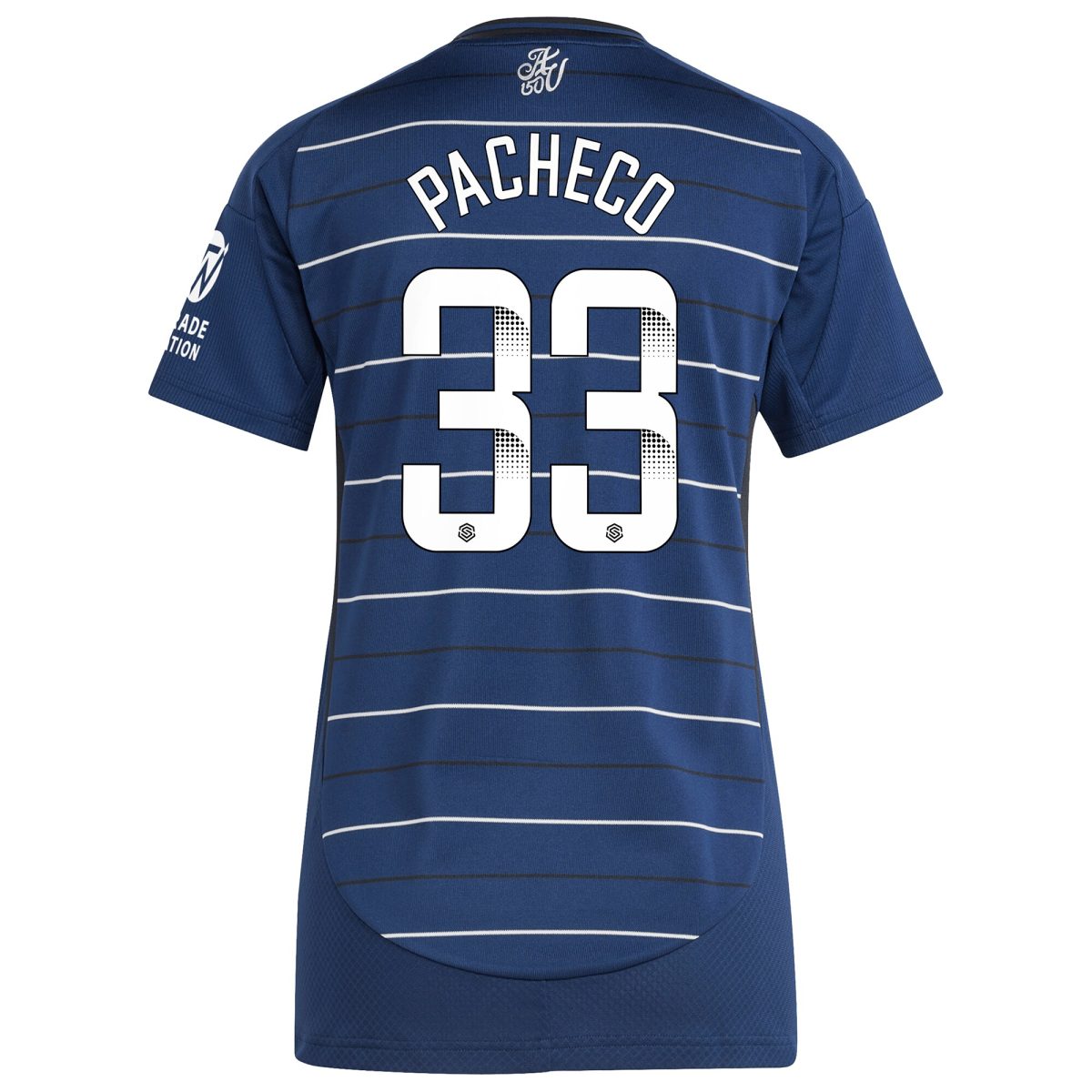 aston villa wsl adidas third shirt 2024-25 – womens with pacheco 33 printing Collection | Aston Villa Shirts and Official Gear