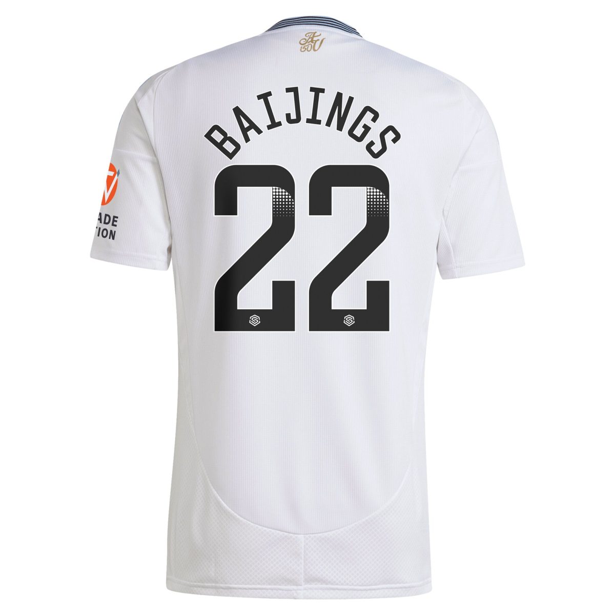aston villa wsl away shirt 2024-25 with baijings 22 printing Collection | Aston Villa Shirts and Official Gear