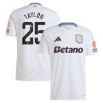 aston villa wsl away shirt 2024-25 with taylor 25 printing Collection | Aston Villa Shirts and Official Gear