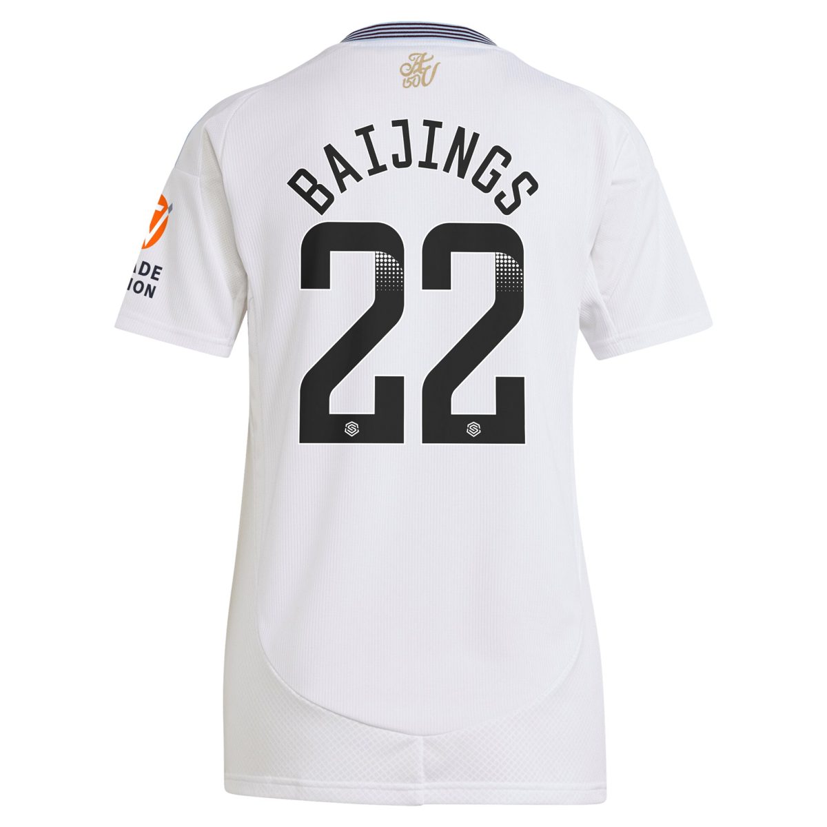 aston villa wsl away shirt 2024-25 – womens with baijings 22 printing Collection | Aston Villa Shirts and Official Gear
