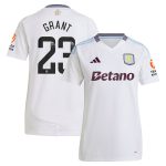 aston villa wsl away shirt 2024-25 – womens with grant 23 printing Collection | Aston Villa Shirts and Official Gear