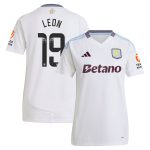 aston villa wsl away shirt 2024-25 – womens with leon 19 printing Collection | Aston Villa Shirts and Official Gear
