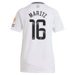 aston villa wsl away shirt 2024-25 – womens with maritz 16 printing Collection | Aston Villa Shirts and Official Gear