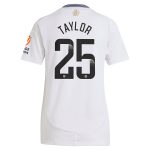 aston villa wsl away shirt 2024-25 – womens with taylor 25 printing Collection | Aston Villa Shirts and Official Gear